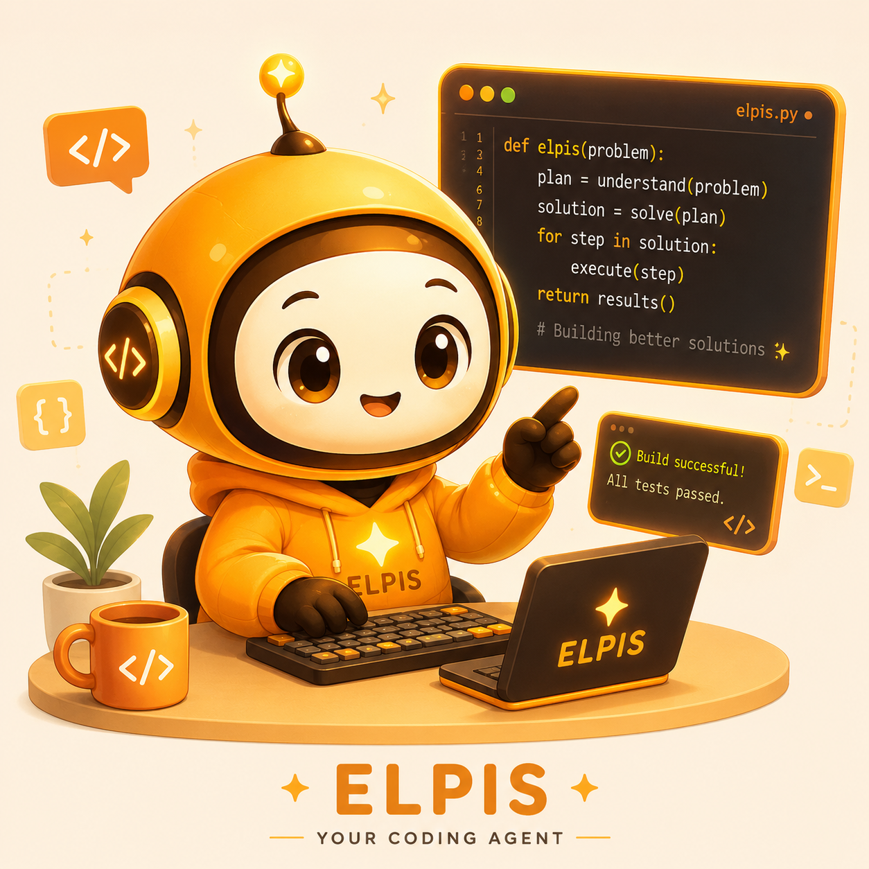 Elpis, a shared environment for coding agents